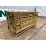 Unused Tanalised Timber 95mm x 195mm x 2400mm (60 Of)