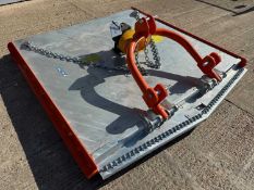 Unused Galvanised Finishing Mower 1.6M Working Width, 3 Point Linkage