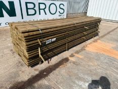 Unused Tanalised Dungwalling Timber 47 x 200 x 3600 (79 Of)