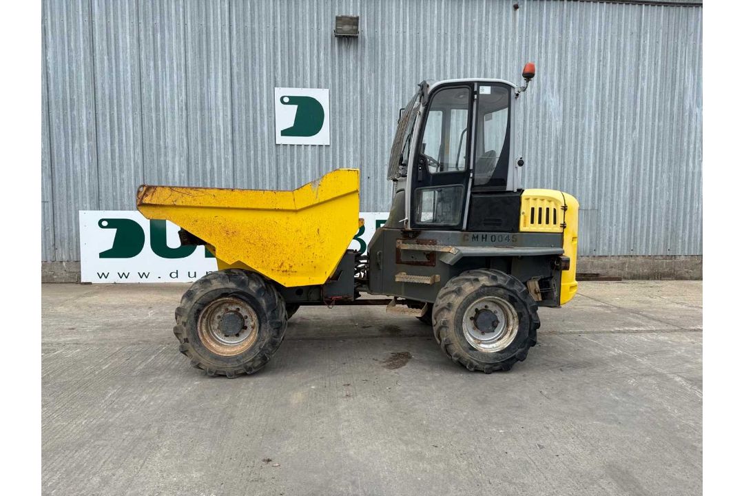 2016 Wacker Neuson DW60 6Ton 4WD Dumper, Enclosed Cab, Rear View Safety Camera, Hydrostatic Drive - Image 2 of 26