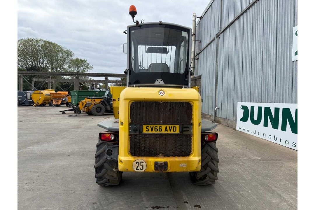 2016 Wacker Neuson DW60 6Ton 4WD Dumper, Enclosed Cab, Rear View Safety Camera, Hydrostatic Drive - Image 4 of 26