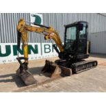 2021 Sany SY26U Mini Excavator, Rubber Tracks, Hydraulic Blade, Pivot Knuckle Boom, Pipes, Aux, Manu