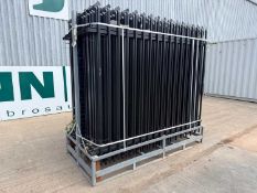 Unused 30 Panels Of 2.2M Long x 2M High & 31 Posts 2.3M x 60mm x 60mm