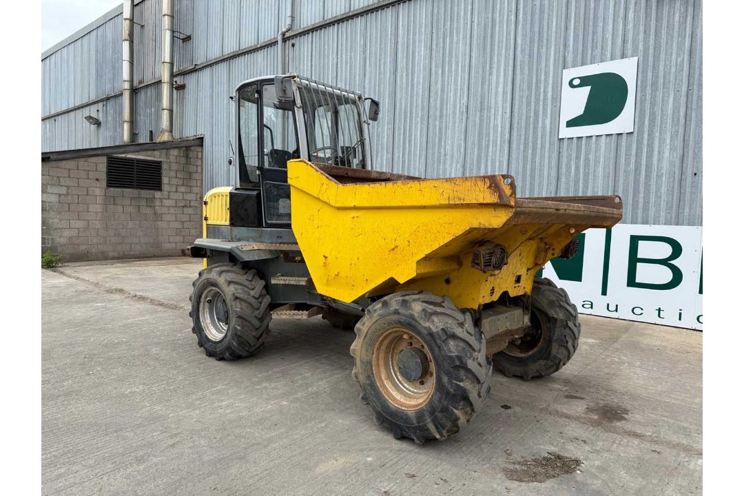 2016 Wacker Neuson DW60 6Ton 4WD Dumper, Enclosed Cab, Rear View Safety Camera, Hydrostatic Drive - Image 7 of 26