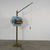 Vintage Traditional Flemish Folk Game - Mannekes Spel