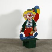 Vintage "Lemonade Clown" Countertop Beverage Dispenser
