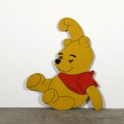 Wooden Winnie Pooh Decoration Panel