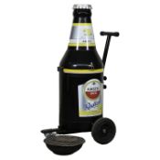 Dutch Amstel Beer Bottle Cart Grill and Bottle Cooler