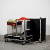 Star Mfg. J4R Popcorn Machine and Popcorn Heater in Flight Case