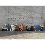 Set of 10 Wooden Fairground-style Circuit Skill-based Games