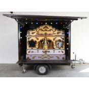 Compact Mobile Fairground Organ, MIDI Controlled, Multi-Tune, Trailer Mounted