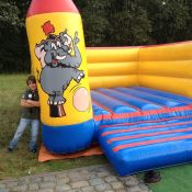 Circus Elephant-themed Bouncy Castle