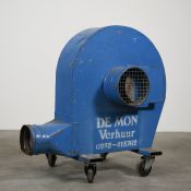 Large Blue Industrial Blower with High Air Output for Inflatables