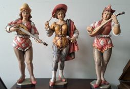 Set of 3 Contemporary Demetz Junior Organ Figures