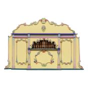 Small Contemporary 18-Key "Le Voleur de la Haye" Organ with MIDI System