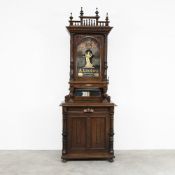 Rare Coin-Operated "Concert & Tanz Automat" Disc Music Box by A. Lüneburg, Germany (ca. 1900)