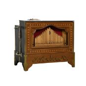 Hand Cranked Johnny Verbeeck Street Organ with 12 Music Books