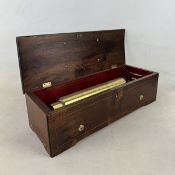 Swiss 6 Tune Cylinder Music Box (ca. 1870)