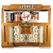 88 Keyless Arthur Bursens "Arburo" Paper Roll Dance Organ (ca. 1950s)