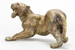 marked Oriental sculpture in bronze