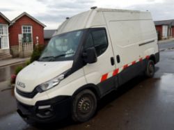 **(ONLY 81K MILEAGE)** 2019 IVECO DAILY MWB PTO COMPRESSOR VAN EURO6