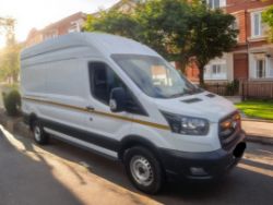 **(ONLY 121K MILEAGE)** 2020 FORD TRANSIT 350 LEADER ECOBLUE LWB HI ROOF >>--NO VAT ON HAMMER--<<