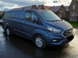 **(ONLY 111K MILEAGE)** 2019 (19 PLATE) FORD TRANSIT CUSTOM 300 LIMITED LWB – ULEZ FREE