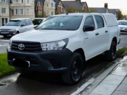**(ONLY 87K MILEAGE)** 2019 ON 69 PLATE TOYOTA HILUX D-4D 4WD 150BHP 2400CC DOUBLE CAB PICK UP