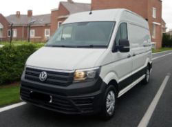 **(ONLY 112K MILEAGE)** VOLKSWAGEN CRAFTER CR35 TRENDLINE TDI MWB PANEL VAN >>--NO VAT ON HAMMER--<<