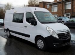 *(ONLY 80K MILEAGE)* 2020 VAUXHALL MOVANO 2.3 CDTI F3500 MWB MESS >-NO VAT ON HAMMER-<