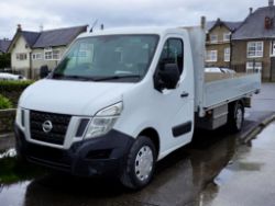 2019 (66 PLATE) NISSAN NV400 SE DCI 130BHP LWB DROPSIDE >>--NO VAT ON HAMMER--<<