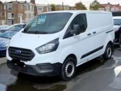 **(ONLY 86K MILEAGE)** 2021 ON 70 PLATE FORD TRANSIT CUSTOM 300 LEADER SWB>>--NO VAT ON HAMMER--<<