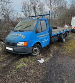 1994 FORD TRANSIT 190D LWB FLAT BED – M REG