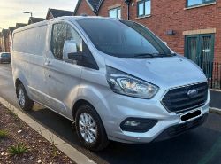 **(ONLY 129 MILEAGE)** 2022 FORD TRANSIT CUSTOM 280 LIMITED ECOBLUE 2.0 DIESEL PANEL VAN