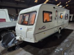 2006 BAILEY PAGENT SERIES 5 BURGUNDY 4 BERTH FIXED BED TOURING CARAVAN