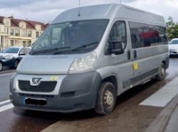 **(ONLY 82K MILEAGE)** 2014 PEUGEOT BOXER LWB L3H2 EX PATIENT TRANSFER BUS