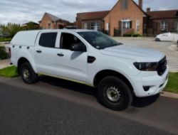 **(ONLY 120K MILEAGE)** 2020 FORD RANGER XL TDCI 170PS DOUBLE CAB PICKUP - MANUAL – WHITE