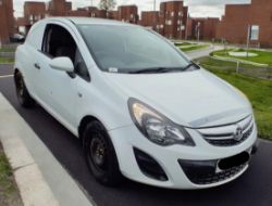 **(ONLY 118K MILEAGE)** 2014 VAUXHALL CORSA 1.3 CDTI ECOFLEX CAR DERIVED VAN – WHITE