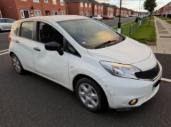 **(ONLY 70K MILEAGE)** 2016/16 NISSAN NOTE 1.5 DCI VISIA EURO 6 – MANUAL