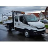 **(ONLY 87K MILEAGE)** 2016 IVECO DAILY 35C13 – CREW CAB TIPPER
