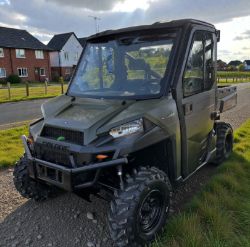 2019 POLARIS RANGER 1000D FULL CAB 4WD UTV – 1,535 HOURS