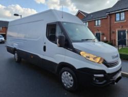 **(ONLY 108K MILEAGE)** 2018 IVECO DAILY 35S14V 2.3 DIESEL MANUAL LWB PANEL >>--NO VAT ON HAMMER--<<