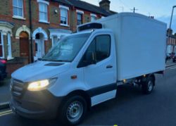 **(ONLY 59K MILEAGE)** 2021 MERCEDES-BENZ SPRINTER PROGRESSIVE FRIDGE FREEZER CHASSIS CAB