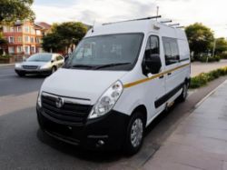 **(ONLY 34K MILEAGE)** 2019 VAUXHALL MOVANO 2.3 CDTI F3500 MWB MESS >>--NO VAT ON HAMMER--<<