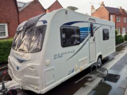 2014 BAILEY PEGASUS GT65 VERONA 4 BERTH FIXED BED TOURING CARAVAN>>--NO VAT ON HAMMER--<<
