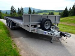 2025 IFOR WILLIAMS LM186G3 TRI-AXEL FLATBED TRAILER
