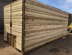 CLADDED SHIPPING CONTAINER – 20FT X 8FT