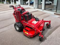 FERRIS COMMERCIAL MOWER – KEY START – RUNS & CUTS WELL