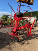 TAARUP 8055 4-ROTOR TEDDER