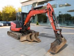 2018 KUBOTA U55-4 5.4T MINI EXCAVATOR / DIGGER